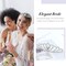 8 Pack Birthday Tiaras, Rhinestone Crystal Princess Crowns, Silver Headbands for Women